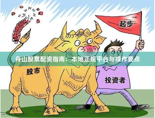 舟山股票配资指南：本地正规平台与操作要点